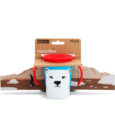 Munchkin Miracle 360 WildLove Trainer Cup - Polar Bear | 6 oz/177 ml - Buy Online on SooperMarket.com