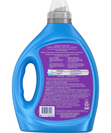 Snuggle Exhilarations Lavender and Vanilla Orchid Liquid Fabric Softener - 2X Concentrated, 188 Loads - Buy Online on SooperMarket.com
