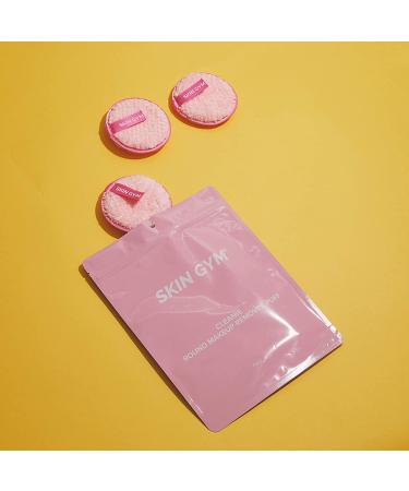 Skin Gym Reusable Makeup Remover Pad Set - Chemical-Free Eco-Friendly Towels for Mascara, Eyeliner, Foundation, Lipstick - 3 Piece Set - Buy Online on SooperMarket.com