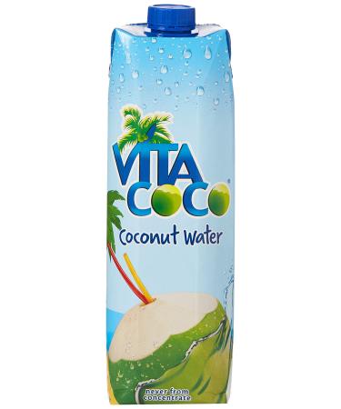 Vita Coco 100% Pure Coconut Water - Naturally Hydrating - 1L