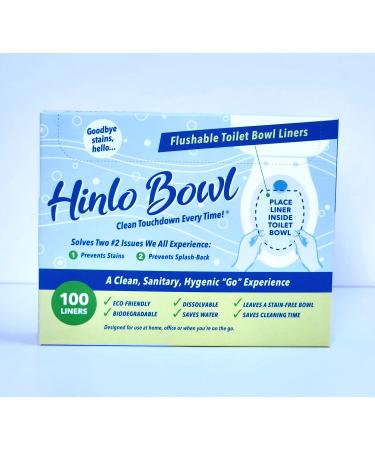 Hinlo Bowl - is an Eco-Friendly Biodegradable and flushable Toilet Bowl Liner Designed to be Placed Inside Toilet Bowl preventing Human Waste from staining Toilet Bowl. It is Septic Safe.