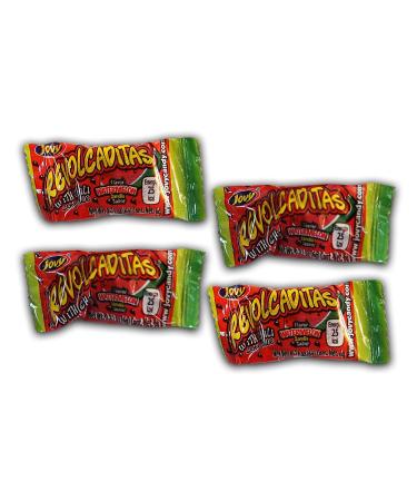 Jovy Revolcaditas Chili Watermelon Candy 6oz Bag - Spicy Watermelon Chili Flavor - 6 Ounce Pack of 1 - Buy Online on SooperMarket.com