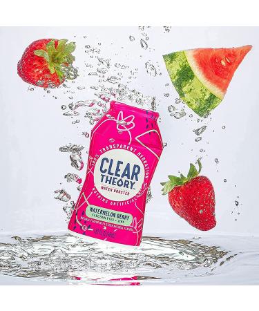 Clear Theory Water Flavoring Drops with Electrolytes - Water Enhancer 4 Pack, Watermelon Berry Flavor, Hydration for Kids, Vegan, Gluten Free, Low Calorie - 1.62 Fl Oz Bottles - Buy Online on SooperMarket.com