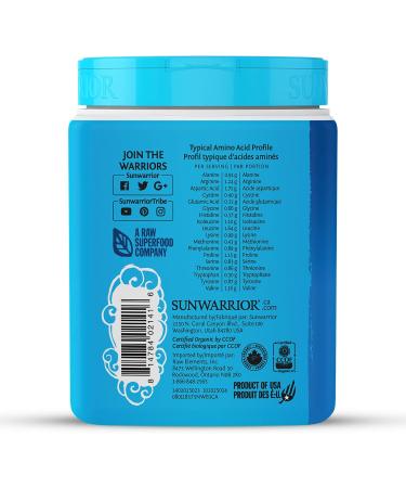 Sunwarrior - Warrior Blend Raw Plant-Based Protein Natural 375 g - Buy Online on SooperMarket.com