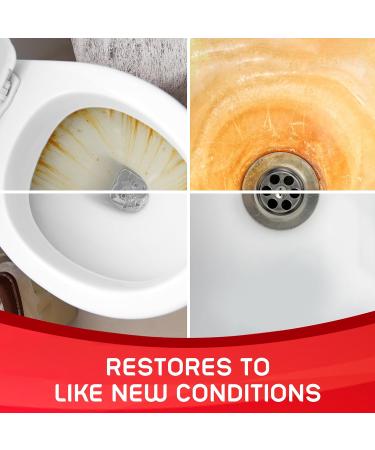 IRON out Rust Stain Remover Powder - Effective Stain Removal for Bathrooms Kitchens Appliances & More - 4.75 lb Bottle - Buy Online on SooperMarket.com