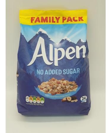 Original Alpen Muesli 1.1kg No Added Sugar Whole Grains Nuts and Raisins - Buy Online on SooperMarket.com