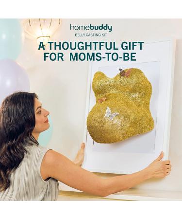 HomeBuddy Belly Cast Kit - DIY Pregnancy Casting for Expecting Moms | Unique Keepsake Gift with Decorating and Painting Kit - Buy Online on SooperMarket.com