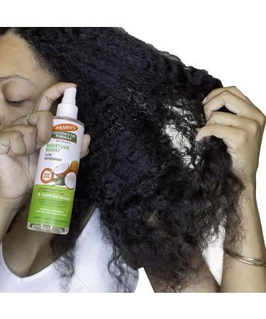Palmer's Coconut Oil Formula Moisture Boost Curl Refresher Spray 8.5 Ounce (Pack of 2) 8.5 Fl Oz (Pack of 2) - Buy Online on SooperMarket.com