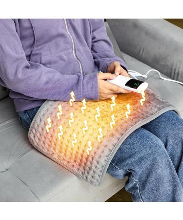 Shenrongtong Heating Pillows for Cramps - 22x11 Inch Electric Heating Blanket with 4 Timers & 9 Temperatures EU Compliant - Buy Online on SooperMarket.com