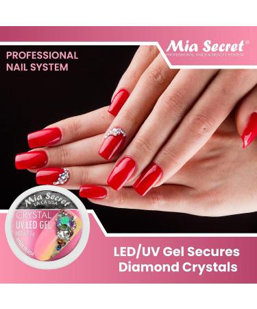 Mia Secret 7g LED/UV Gel Secure Diamonds Crystals - GUMMY JELLY Finish - Buy Online on SooperMarket.com