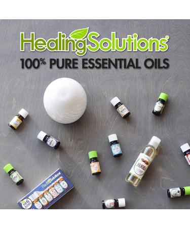 Organic Thyme Essential Oil - 10ml (0.33 fl oz) by Healing Solutions - Buy Online on SooperMarket.com