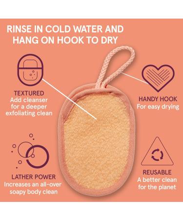 Cleanlogic Bath & Body Exfoliating Soap Saver - 3 Pack Assorted Colors for Daily Skincare Routine - Buy Online on SooperMarket.com