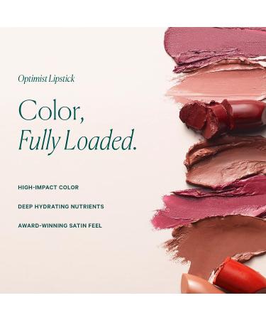 W3LL PEOPLE Optimist Lipstick | Plant-Based Cruelty-Free Clean Beauty (Choose Love) - 0.12 oz | 3.5 g - Buy Online on SooperMarket.com