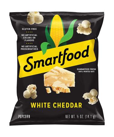 Smartfood Popcorn White Cheddar 0.625oz Bags (10 Pack) - Delicious Snack Option - Buy Online on SooperMarket.com