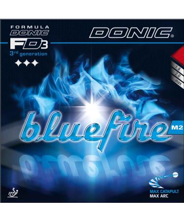 DONIC Rubber Bluefire M2 Black 2.0 mm black
