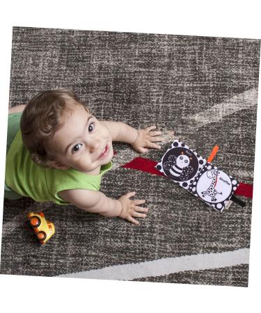 Abaodam 3st Fabric Book - Educational PlayOsmo Learning Toy for Toddlers | White Baby Books & Stuffed Toys for Children - Buy Online on SooperMarket.com