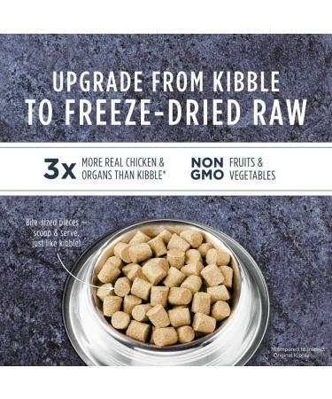 Instinct Freeze-Dried Raw Chicken Dog Food 1.56 lb - Grain Free, Natural Ingredients - Buy Online on SooperMarket.com