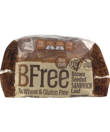 BFree Seeded Brown Gluten-Free Sandwich Bread - Vegan, Soy-Free, Egg-Free, Nut-Free, Dairy-Free, Kosher - 14.11 Oz (Pack of 3) - Buy Online on SooperMarket.com