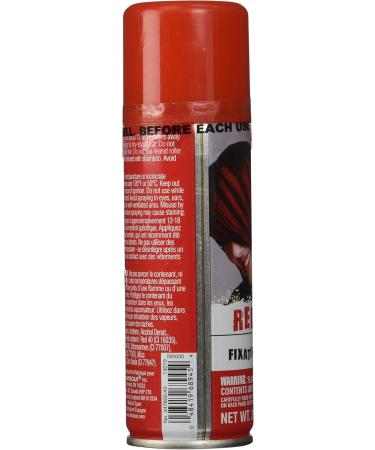 Hypo-Allergenic Red Hair Spray - 3 oz. - Perfect Party Accessory 1 Pc. (Pack of 2) - Buy Online on SooperMarket.com