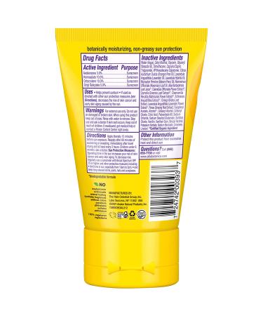 Alba Botanica Soothing Sunscreen SPF 45 - Pure Lavender 4 oz | Natural UV Protection - Buy Online on SooperMarket.com