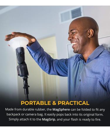 MagMod MagSphere - Versatile and Effective Flash Diffuser Modifier - Buy Online on SooperMarket.com