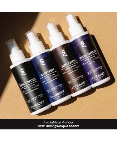Billy Jealousy Sea Salt Spray Texturizing and Volumizing Hair Spray for All Hair Types and Beard Lengths Ocean Front 4 Fl Oz (Pack of 1) - Buy Online on SooperMarket.com