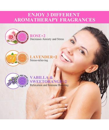 MAQUITA 6 Pcs Shower Steamers Aromatherapy Gift Set for Men and Women - Relaxing Spa Experience for Special Occasions - Buy Online on SooperMarket.com