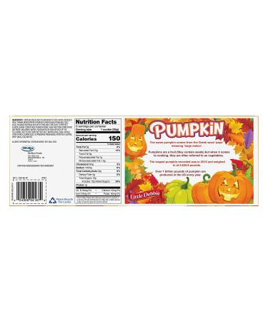 Little Debbie Pumpkin Delights Cookies - Pumpkin Spice Flavor - 9.96 Ounce - Buy Online on SooperMarket.com