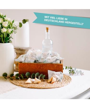 60 Lucky Cookies - Perfect Thank You Gift | Individually Packaged | Made in Germany | Ideal for Weddings & Advent Calendar Filling - Buy Online on SooperMarket.com