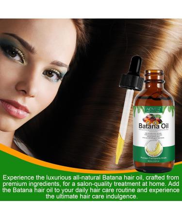 JCZQDRPC Batana Oil for Hair Growth & Skin Care | 100% Pure Essential Oil - 60ml for Hair Eyebrows & Eyelashes - Buy Online on SooperMarket.com