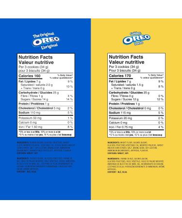 OREO & Chips Ahoy! Cookie Variety Pack School Snacks 4 Family Size Packs 1.91 KG 1.91 kg (Pack of 1) - Buy Online on SooperMarket.com