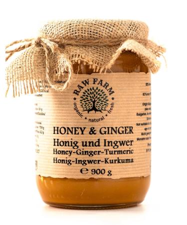 900 g Honey with Ginger and Turmeric