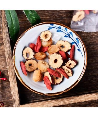 Red Dates Tea Longan & Wolfberry Herbal Tea Bags - Qi & Blood Support for Female Menstrual Periods - Buy Online on SooperMarket.com