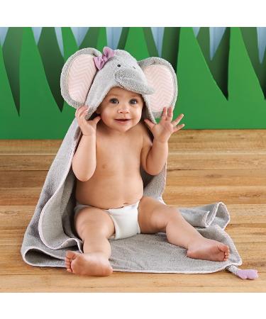 Baby Aspen Elephant Bath Hooded Towel & Robe 0-9 Months | Splish Splash Collection - Buy Online on SooperMarket.com