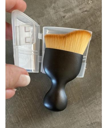 SunScreen Facial Cream Application Brush | Full Coverage Soft Brush with Protective Case - Buy Online on SooperMarket.com