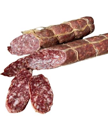 FINOCCHIONA ,Fortuna's Italian Dry Salami , Gluten Free, Nitrate Free Dry Cured Finocchiona Salami 2/ 8 Ounce Sticks