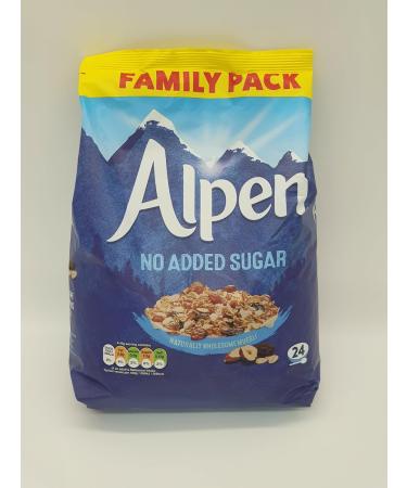 Original Alpen Muesli 1.1kg No Added Sugar Whole Grains Nuts and Raisins - Buy Online on SooperMarket.com