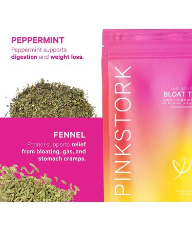 Pink Stork Fit Tea Bundle: Organic Detox Tea for Women - Supports Weight Loss, Metabolism, and Digestion with Green Tea, Ginger, and Turmeric - Women-Owned - Buy Online on SooperMarket.com