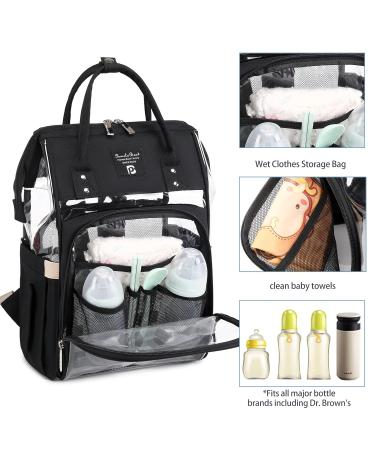 Shop Stylish Pomelo Baby Diaper Backpack - Waterproof Large Capacity & Multifunctional | Perfect for On-the-Go! - Buy Online on SooperMarket.com