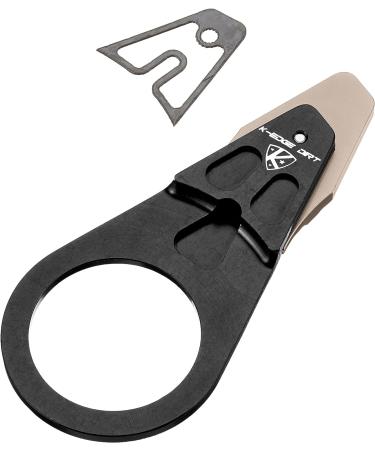 K-Edge Dirt 2 Adjustable MTB Chain Catcher - Black | Best Price & Free Shipping - Buy Online on SooperMarket.com