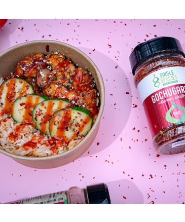 Angus & Oink Gochugaru Chilli Flakes - Authentic Korean Cuisine | Smoky Fruity-Sweet Flavor | 150G Tub with Shaker Cap - Buy Online on SooperMarket.com