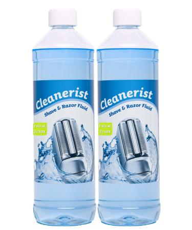 2x1 L shaving head cleaner refill fluid |Cleaning fluid for cleaning cartridges |Suitable for Panasonic cleaning stations LV97 - LV95 - LV67 2 L (1 Series Pack)