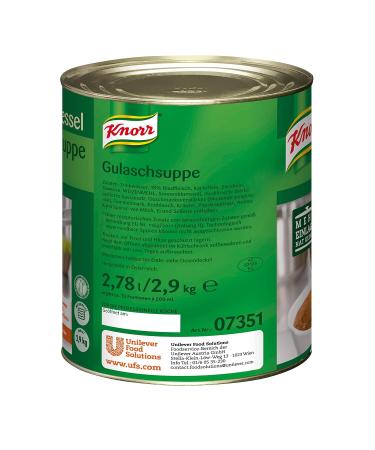 Knorr Meisterkessel Goulash Soup - Ready to Serve Authentic Taste | 2.9 kg Pack (Beef 2.78L) - International Shipping Available - Buy Online on SooperMarket.com