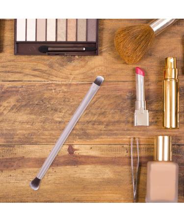 Baluue Eye Shadow Brush Blending Eye Brush Rose Gold Soft Synthetic Fibers Double-ended Eyeshadow Brush - Buy Online on SooperMarket.com