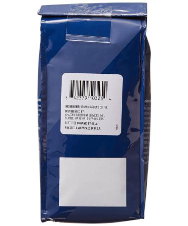 AmazonFresh Organic Fair Trade Peru Ground Coffee - Medium Roast - 12 Ounce - Buy Online on SooperMarket.com