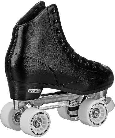 Pacer Stratos Quad Roller Skates - Men's Size 10 (Black) | Traditional Style - Buy Online on SooperMarket.com