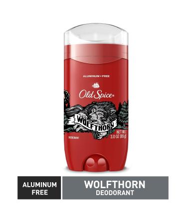 Old Spice Wolfthorn Aluminum-Free Deodorant for Men 3 oz - Pack of 3 | 48 Hr. Protection - Buy Online on SooperMarket.com
