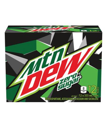 Mtn Dew Zero Sugar 12x355ml