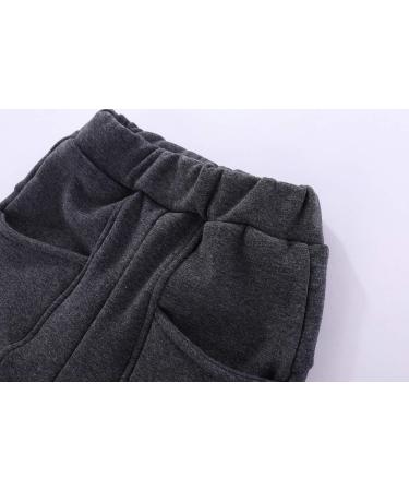 Mud Kingdom Little Boys Fleece Pants 6-7 Years | Anchor Red | Warm Winter Tight Fit - Buy Online on SooperMarket.com