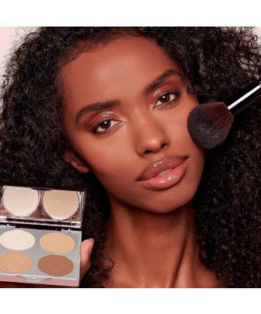 By Terry Hyaluronic Hydra-Powder Palette N2 - Medium to Warm | 4-Shade Vegan Contour Palette for Flawless Complexion - Buy Online on SooperMarket.com